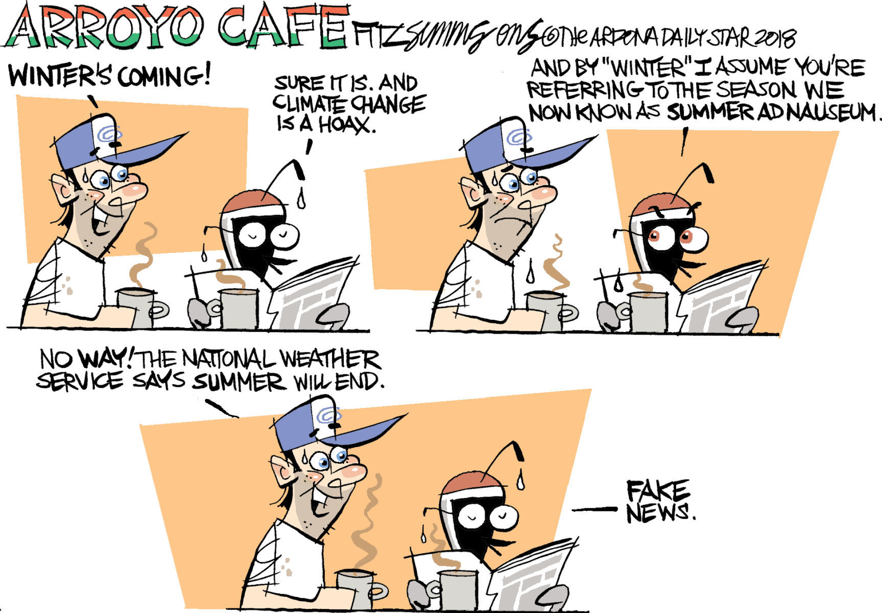 Daily Fitz Cartoon: Winter